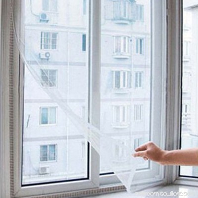 5 PCS Anti Mosquito Fly Bug Door Window Screen Net Mesh Self-Adhesive Sticky
